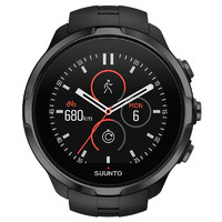SUUNTO 颂拓 SS022990000 智能手表 50mm 黑色 硅胶黑色表带( GPS、心率）