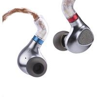 天天动听 P2 入耳式挂耳式降噪有线耳机 银灰色 3.5mm