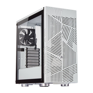 CORSAIR 美商海盗船 275R Airflow ATX机箱 半侧透 白色