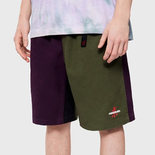 GRAMiCCi X CHOCOOLATE 男女款短裤 GUP-21SC50 军绿/紫色 XL