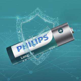 PHILIPS 飞利浦 R03 7号碳性电池 1.5V