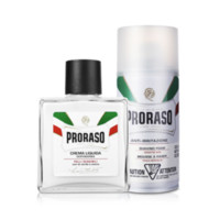 PRORASO 博拉索 绿茶抗敏系列男士护肤套装 (剃须泡沫300ml+须后乳100ml)