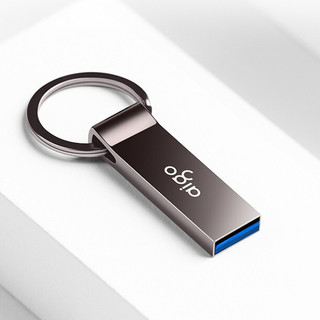 aigo 爱国者 U310 Pro USB 3.1 U盘 银灰色 64GB USB-A