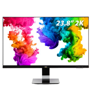 ViewSonic 优派 VX2478-smhd-2 23.8英寸 IPS 显示器 (2560×1440、60Hz、99%sRGB)