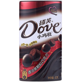 Dove 德芙 小巧粒 香浓黑颗粒巧克力 42g