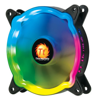 Thermaltake 曜越 玲珑风扇 12 RGB 120mm 机箱散热风扇 单个装