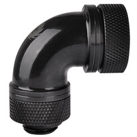 Thermaltake 曜越 90度万向水冷转接头 黑色