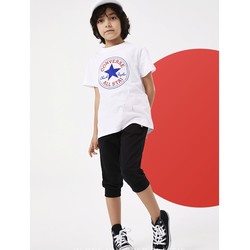 CONVERSE 匡威 男童纯棉短袖 纯白色新款