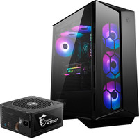 MSI 微星 氪金枪2 RGB ATX机箱 半侧透 含电源 750W