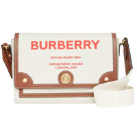 BURBERRY 博柏利 Note系列 女士单肩包 80368201 自然色/棕褐色