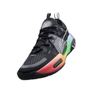 LI-NING 李宁 全城9 V1.5 骄傲 男子篮球鞋 ABAR077-1 黑色 39