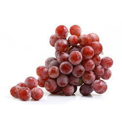 京觅 京鲜生秘鲁进口红地球（Red Globe）红提 900g装 新鲜葡萄提子 生鲜水果
