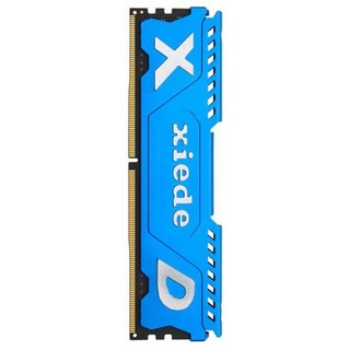 xiede 协德 PC4-2666V 电竞版 DDR4 2666MHz 台式机内存 马甲条 蓝色 8GB