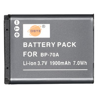dste 蒂森特 FOR SAMSUNG BP-70A 相机电池 3.7V 1900mAh