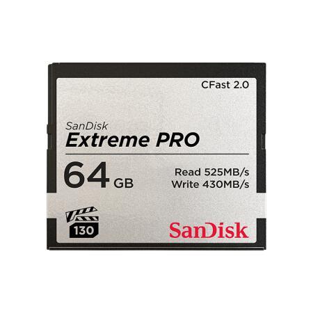 SanDisk 闪迪 SDCFSP CF存储卡 64GB（525MB/S）