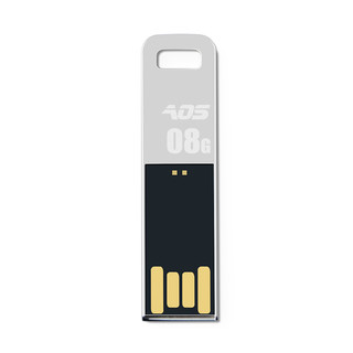 傲石 UD005 USB 2.0 闪存U盘 银色 8GB USB/Micro USB双口