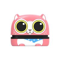 玖度定制 儿童卡通衣服印章 粉色 猫咪