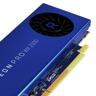 AMD Radeon Pro WX 2100 显卡 2GB 蓝色