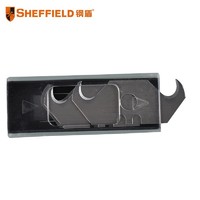 SHEFFIELD 钢盾 勾型割刀刀片-(S067307)/1盒