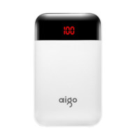 aigo 爱国者 E10000PD 移动电源 白色 10000mAh Type-C/Micro-B 18W 双向闪充