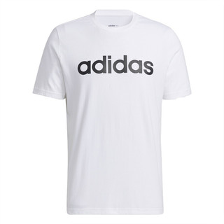 adidas NEO M CE LOGO TEE 男子运动T恤 H14240 白色 XL