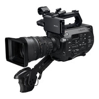 SONY 索尼 PXW-FS7H 便携式 Super 35mm 4K摄像机 +E PZ 18-110mm F4.0 G OSS 电动变焦镜头 索尼E卡口 95mm