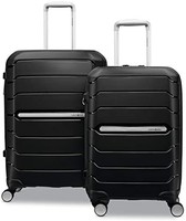 Samsonite 新秀丽 Freeform 硬面可扩展双旋轮行李箱，黑色，2-Piece Set (21/28)
