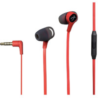 Kingston 金士顿 HyperX 云雀 入耳式动圈有线耳机 红色 3.5mm