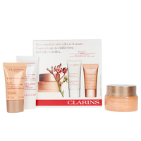 CLARINS 娇韵诗 弹簧日霜套装套装 弹簧霜日霜50ml+洗面奶30ml+晚霜15ml 细腻紧致