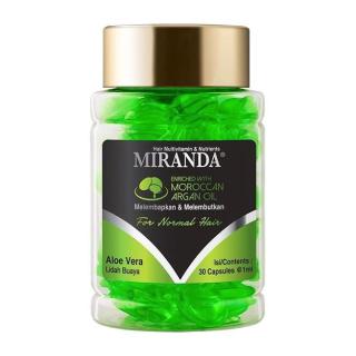 miranda蜜诺达护发精油胶囊青苹果香1ml30粒