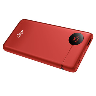 aigo 爱国者 TA10000 移动电源 红色 10000mAh Type-C micro usb 15W双向快充