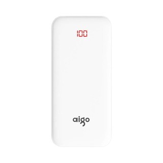 aigo 爱国者 TF100 移动电源 白色 10000mAh Type-C micro usb 12W双向快充