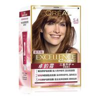 L'OREAL PARIS 巴黎欧莱雅 卓韵霜赋活养护染发霜 #5.4浅铜棕色 3盒