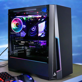 Antec 安钛克 DP501 夜行者 ATX机箱 半侧透 黑色