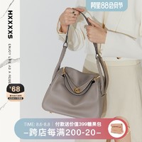 Hxxxxs HXXXXS恶搞lindy26琳迪包h家2021新款奢侈品大牌真皮手提女包