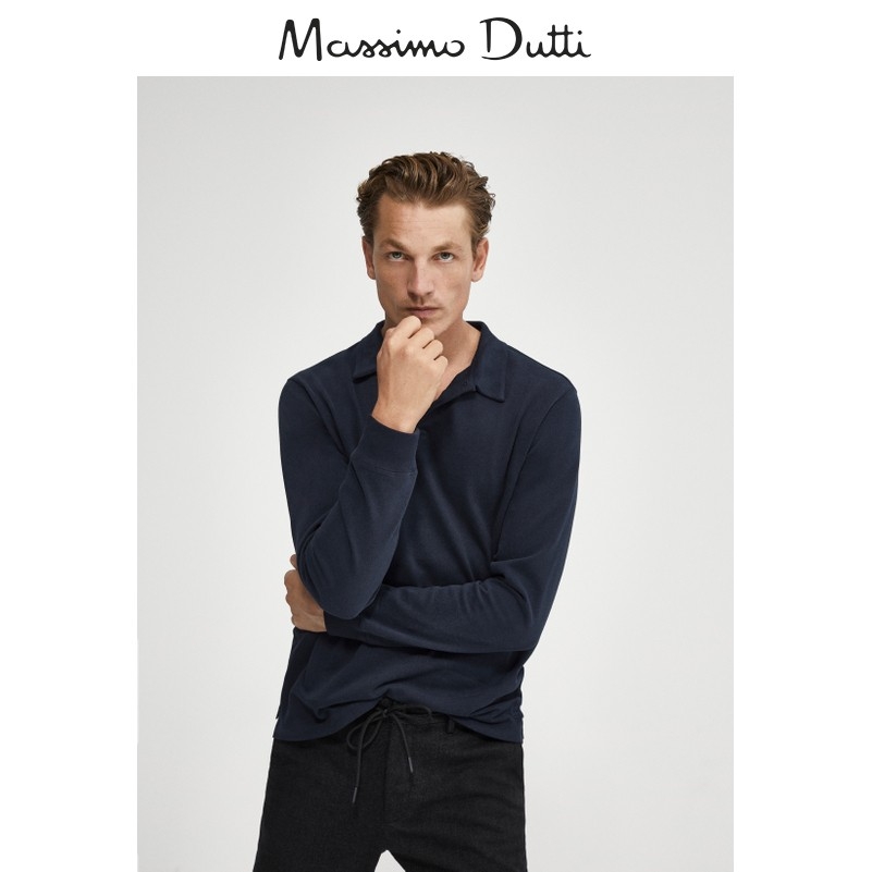 Massimo Dutti 00704273401 男士休闲POLO衫
