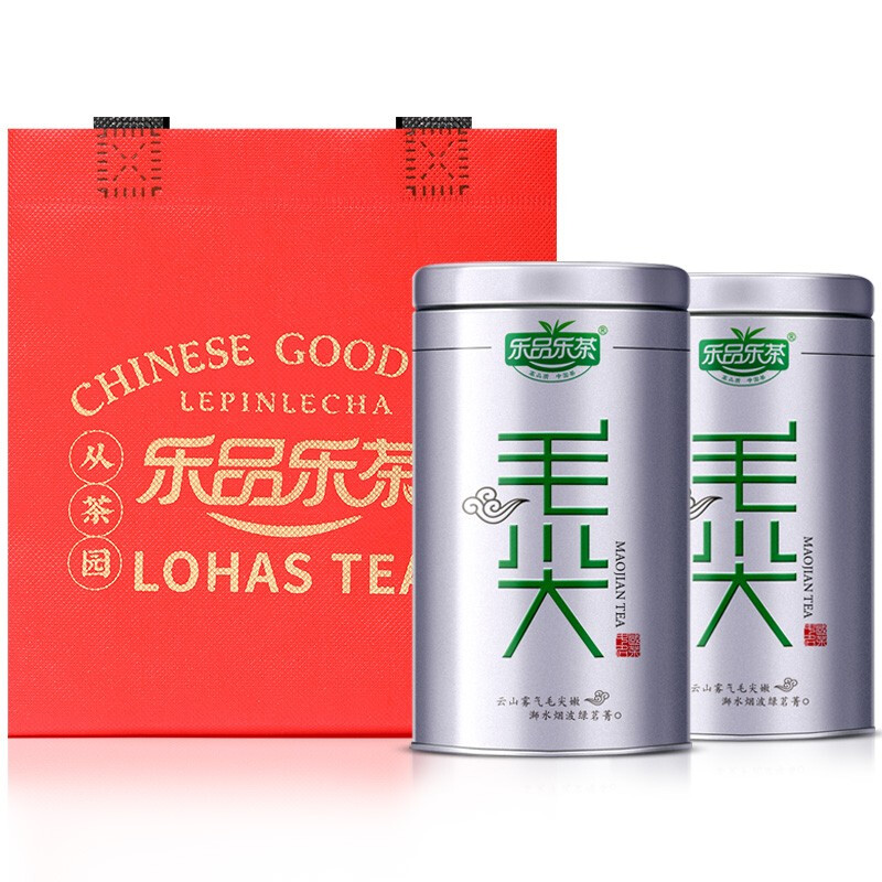 绿茶毛尖茶叶特级250g  2024新茶明前礼袋装春茶嫩芽茶叶自己喝