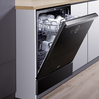 VATTI 华帝 JWV10-E3 嵌入式洗碗机 10套 黑色