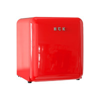HCK 哈士奇 BC-46COC 直冷单门冰箱 42L 复古红色