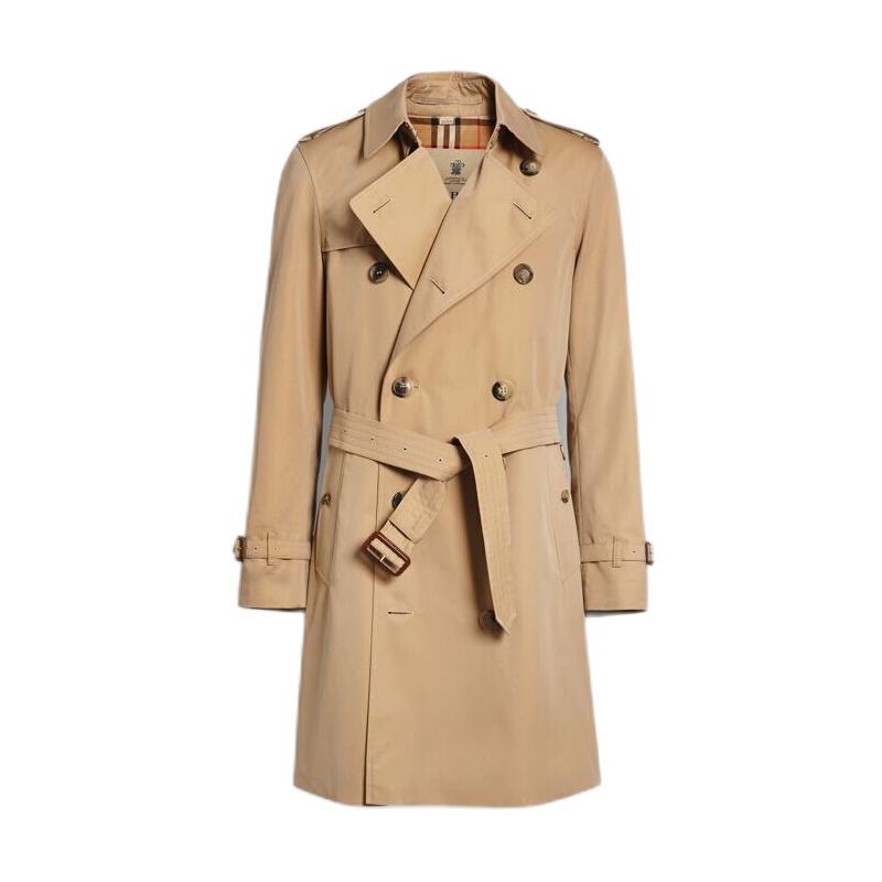 burberry 博柏利 heritage系列 trench 男士中长款风衣 切尔西版型