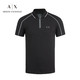 GIORGIO ARMANI 乔治·阿玛尼 阿玛尼ARMANI EXCHANGE奢侈品男装21春夏AX男士POLO衫 3KZFFC-ZJ81Z BLACK-1200黑色 XL