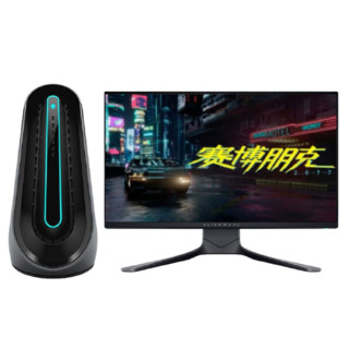 ALIENWARE 外星人 Aurora R11 24.5英寸 游戏台式机 黑色（酷睿i7-10700K、GTX 1660Ti 6G、16GB、256GB SSD+1TB HDD、水冷、ALWS-R6726KB）