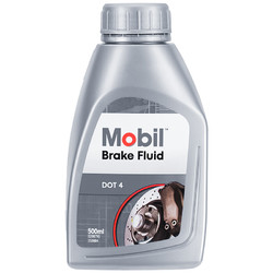 Mobil 美孚 刹车油 DOT4 0.5L 汽车用品