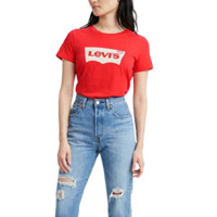 Levi's 李维斯 女士圆领短袖T恤 29526-0102 Batwing Red M
