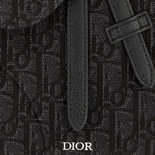 Dior 迪奥 Saddle系列 Oblique 男士斜挎马鞍包 ADPO171YKY 黑色