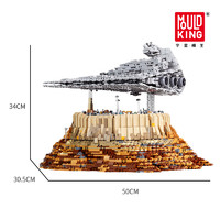 MOULD KING 宇星模王 机械组系列儿童积木玩具21007科技系列杰达城星舰
