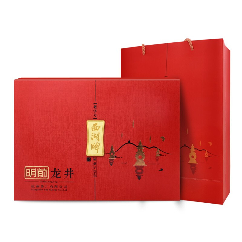 西湖牌 明前特级 明前龙井茶 100g 礼盒装