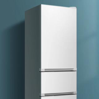 KONKA 康佳 小白系列 BCD-207GB3S 直冷三门冰箱 207L 白色