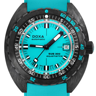 DOXA 时度 SUB 300 carbon COSC 42.5 x 45毫米自动上链腕表 822.70.241.25