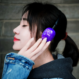 JVC杰伟世S160音乐耳机头戴式可爱女学生小巧时尚红色有线电竞游戏网红久戴不痛降噪手机电脑通用